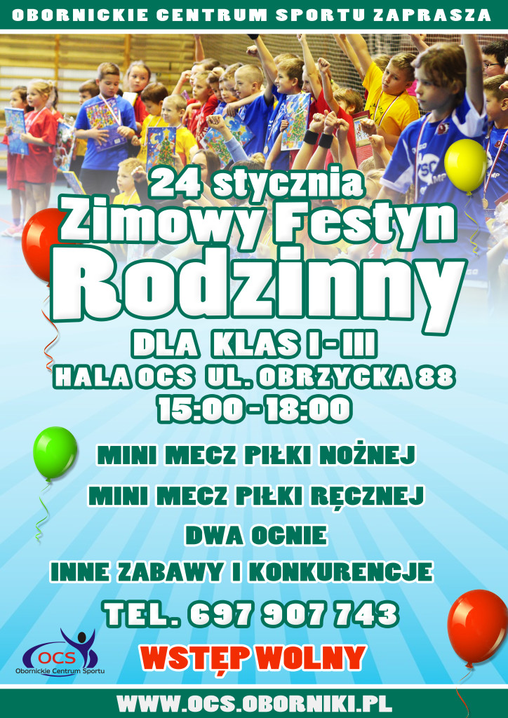 zimowy festyn rodzinny