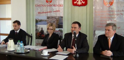 I Konferencja prasowa Burmistrza Obornik, Tomasza Szramy