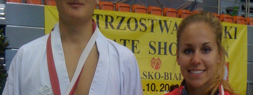 Olga i Bartek medalistami Mistrzostw Europy w Karate