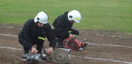 Gminne zawody sportowo – pożarnicze