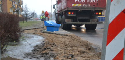 Nowy chodnik na ul. Kruszki