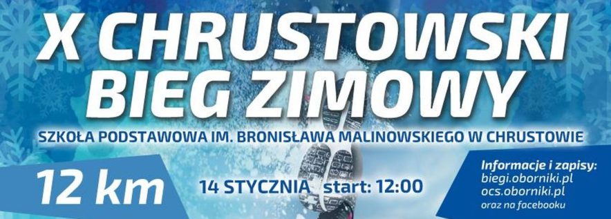 X Chrustowski Bieg Zimowy – trwają zapisy