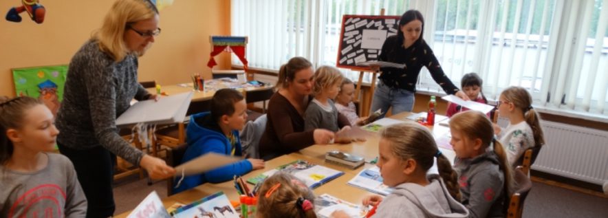 Popołudnie w bibliotece- lapbook