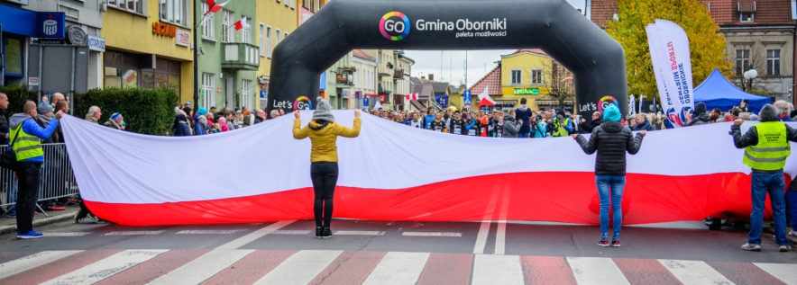 Wspólne śpiewanie Mazurka Dąbrowskiego