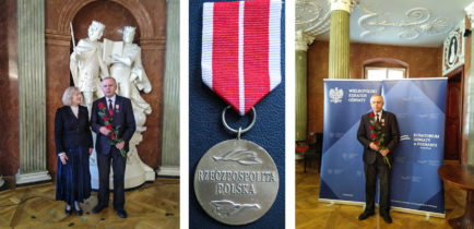 Medal Komisji Edukacji Narodowej dla Adama Malińskiego