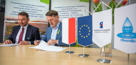 Zwiększone dofinansowanie z Unii Europejskiej dla Projektu realizowanego przez obornickie wodociągi