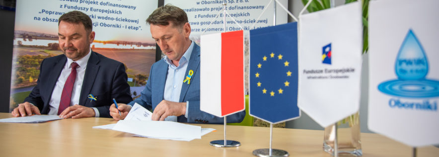 Zwiększone dofinansowanie z Unii Europejskiej dla Projektu realizowanego przez obornickie wodociągi