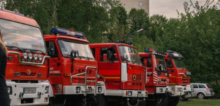 Strażacy OSP nagrodzeni medalami i sprzętem pożarniczym