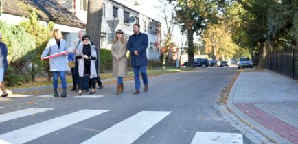 Zakończona i oficjalnie odebrana droga w Gołaszynie