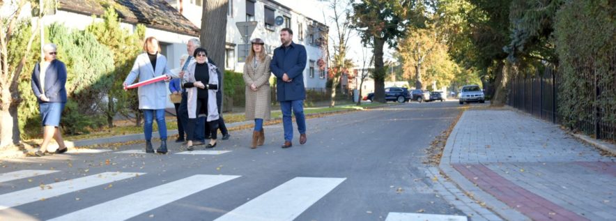 Zakończona i oficjalnie odebrana droga w Gołaszynie