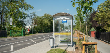 Nowy przystanek gminnej komunikacji