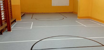 Sala gimnastyczna w Kiszewie ma nową nawierzchnię