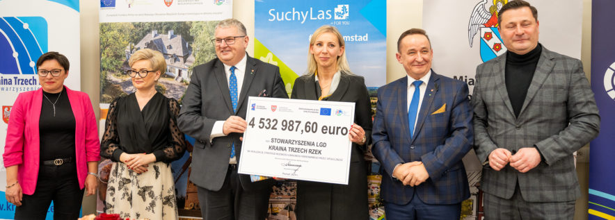 Ponad 4,5 mln euro dla Lokalnej Grupy Działania