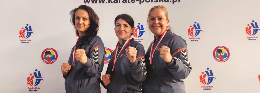 Brązowy medal z Mistrzostw Polski Seniorów w Karate