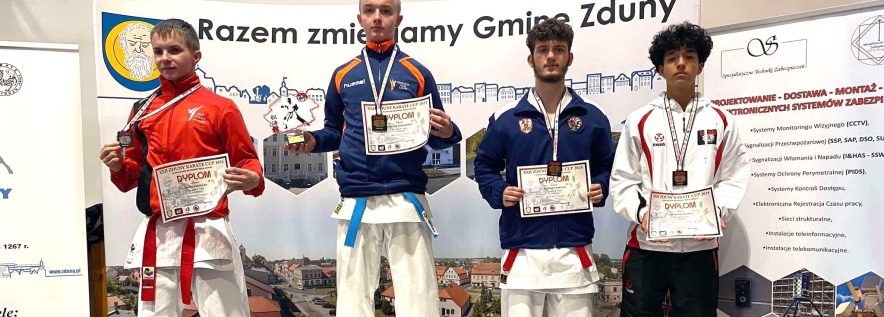 Kolejne sukcesy zawodników Obornickiego Klubu Karate