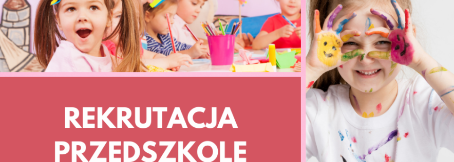 Uwaga rodzice! W marcu rusza rekrutacja do przedszkoli